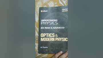 Optics & Modern physics by DC PANDEY