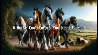 6 Horse Coat Colors You Need to See!