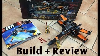 LEGO Star Wars Poe's X-Wing Fighter (Timelapse & Review) - Set 75102