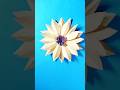 Paper Flower making ideas 🌸 | #shorts #diy #paperart #craft #paperflower