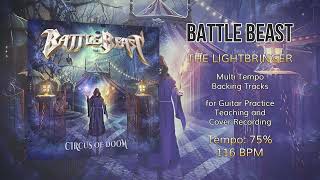 BATTLE BEAST - The Lightbringer - 75% Tempo (116 BPM) Backing Track