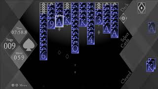 Switch - Spider Solitaire BLACK [Stage Mode 009 - Moves: 105]