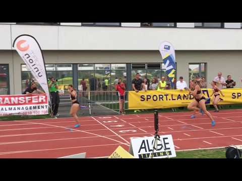 Алина Талай - 12,41с - рекорд Беларуси в беге на 100м с барьерами