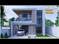 House Design | Small House | 7m x 9m  2 Storey with 4 Bedrooms