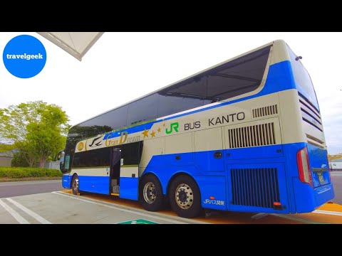 Kursi depan! Naik Bus Jarak Jauh Jepang dari Tokyo ke Osaka 500km/310mil selama 8 jam