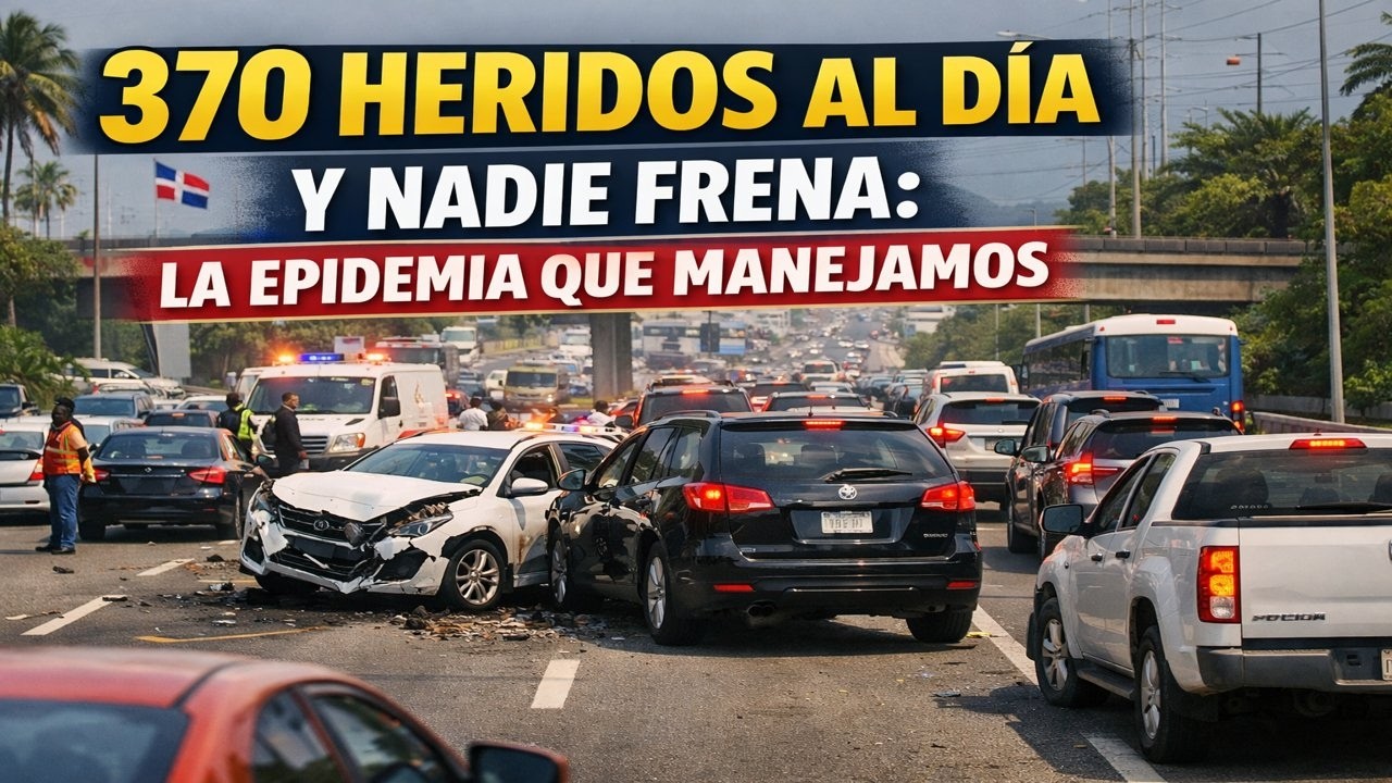 “370 heridos al día y nadie frena: la epidemia que manejamos”