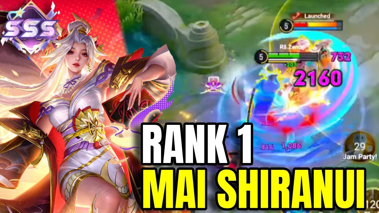Top 1 Mai Shiranui Plays! UNSTOPPABLE in High Rank
