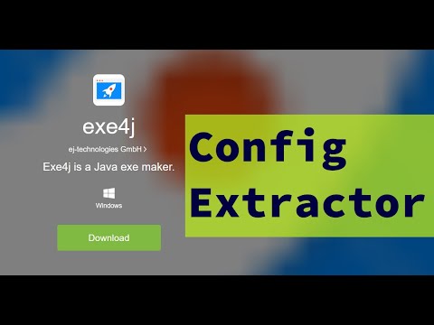 Reversing - Writing an EXE4J Configuration Extractor