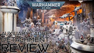 Warhammer 40k : New Tau Empire Detachment review: Auxiliary Cadre