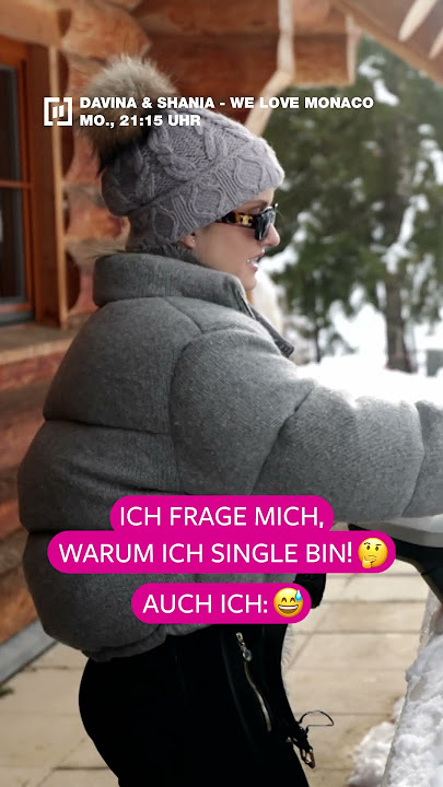 Ich frage mich, warum ich Single bin! 🤔 Auch ich: 😅 | Davina & Shania – We love Monaco #shorts #23
