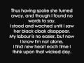 Uriah Heep - Lady in Black (LYRICS)