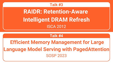 Lecture 13 | DRAM Refresh (RAIDR) & Memory Management (PagedAttention) | GSU | Prof. Mohammed Alser