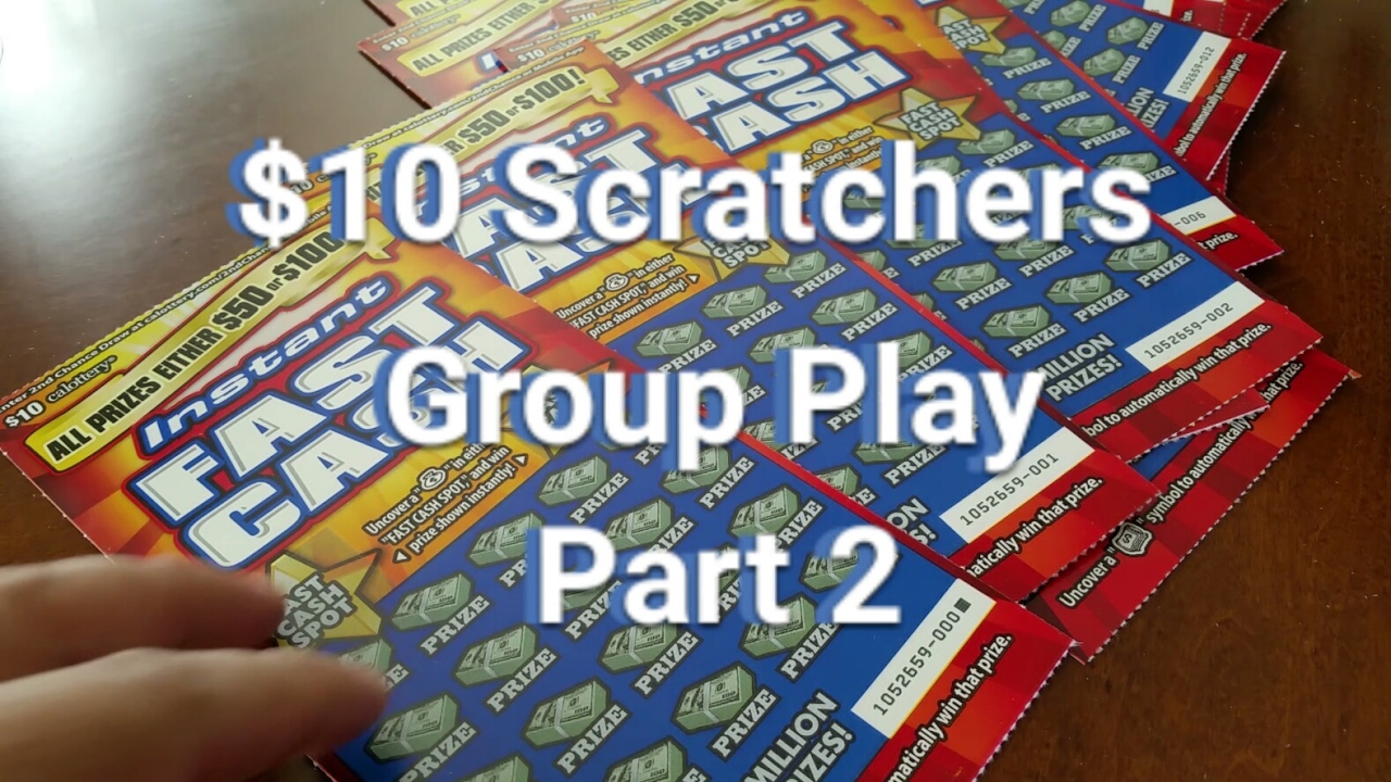 10 Instant Fast Cash Scratchers Group Play Part 2 The End YouTube
