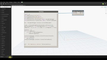 Dynamo tutorials - Episode 10 - Delete all unused view templates