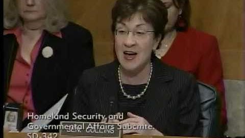 Senator Collins Questions Duplication and Waste Across the Federal Government