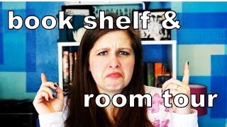 book shelf and room tour!