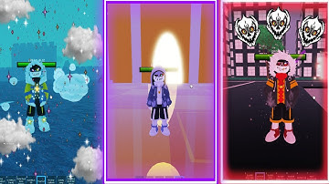 Dust, Dustfell and Outerdust sans showcase / Undertale Crazy Multiverse Timeline