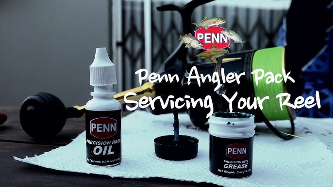 PENN ANGLERS REEL OIL & GREASE LUBRICATION PACK - Jim's Reel Shop