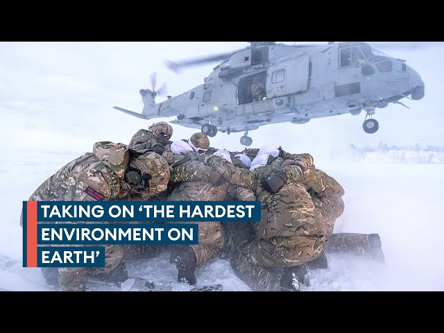 Commando Helicopter Force learn to fight in extreme Arctic conditions class=