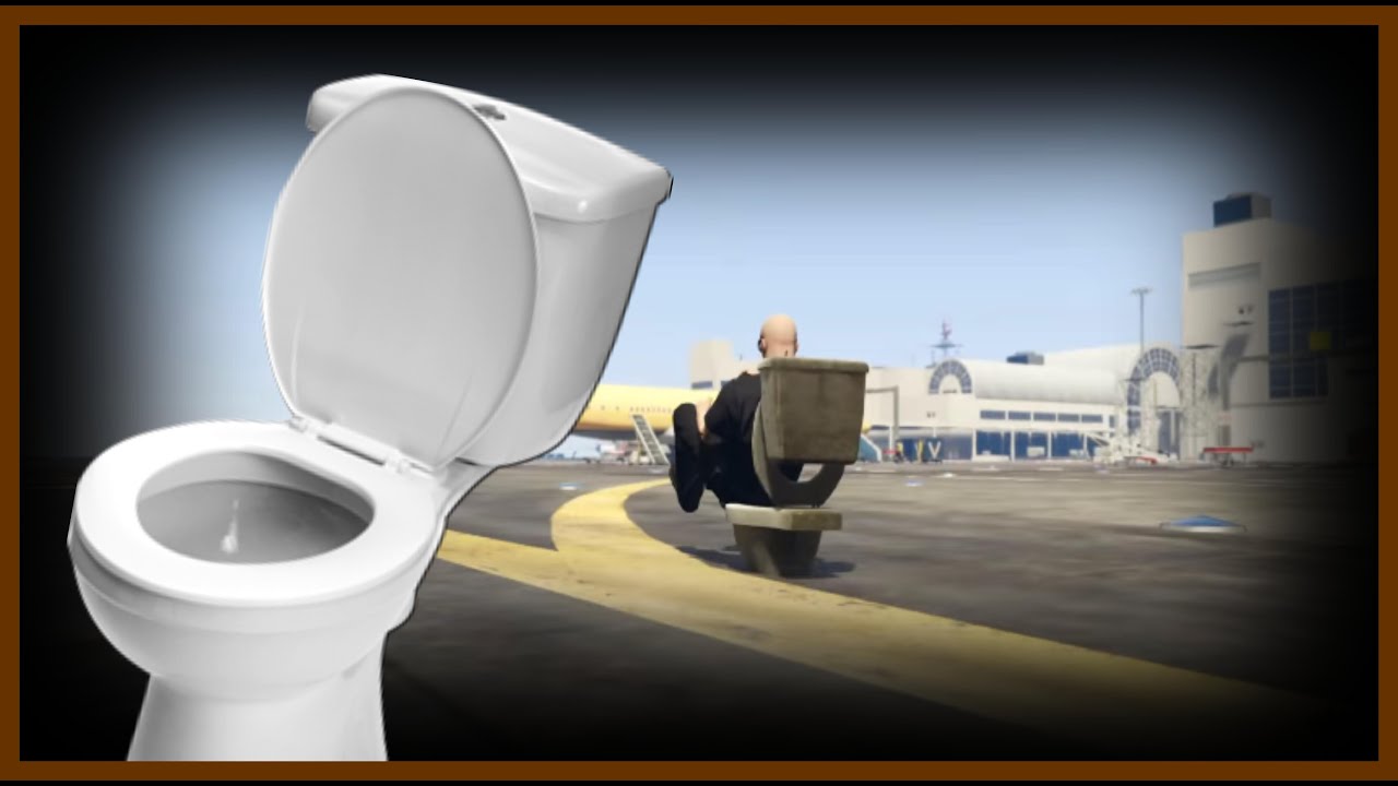 GTA 5 PC TOILET CAR MOD !!! (FUNNY VEHICLE GAMEPLAY) [GTA V MODS