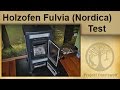 Holzofen Fulvia (Nordica) - Test - Krisensicher Heizen