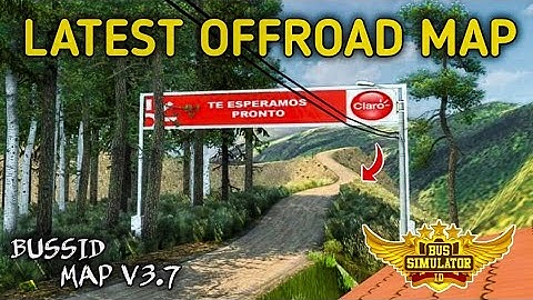 ✅🪨LATEST OFFROAD Map Mod For Bus simulator Indonesia  // BUSSID mapmod V3.7 #offroadmapmod ✅#mapmod