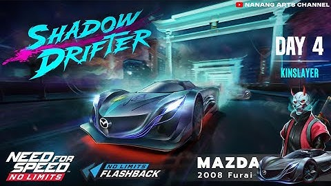 Need For Speed: No Limits | 2008 Mazda Furai (SHADOW DRIFTER - Day 4 | Kinslayer)