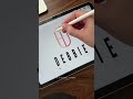 Create Stunning Name Logo Tattoos with Procreate Tips #tattooideas #procreate #namelogo