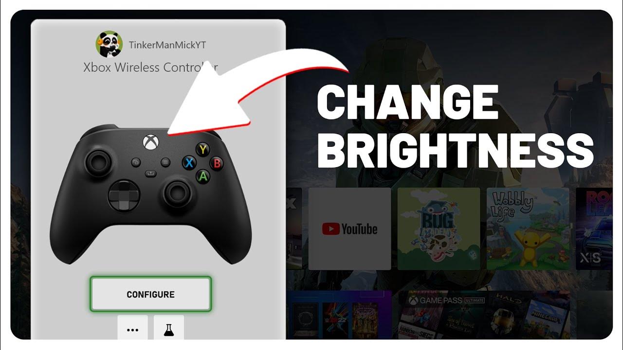 How to Change Xbox Controller Brightness YouTube