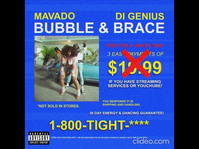 Mavado - Bubble u0026 Brace (Official Audio) class=