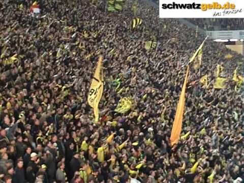 Borussia Dortmund vs Hertha - Stimmung Fans Berlin BVB - Hertha BSC 2:0 Lucas Barrios (Teil 2)