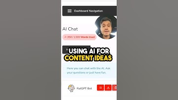 🤖 NEVER run out of content ideas again! #ai #chatgpt #contentcreator #contentstrategy #ratgpt.ai