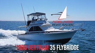 Bertram 35 Flybridge - Sports fishing weapon