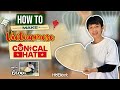 How to make vietnamese conical hat with ocean