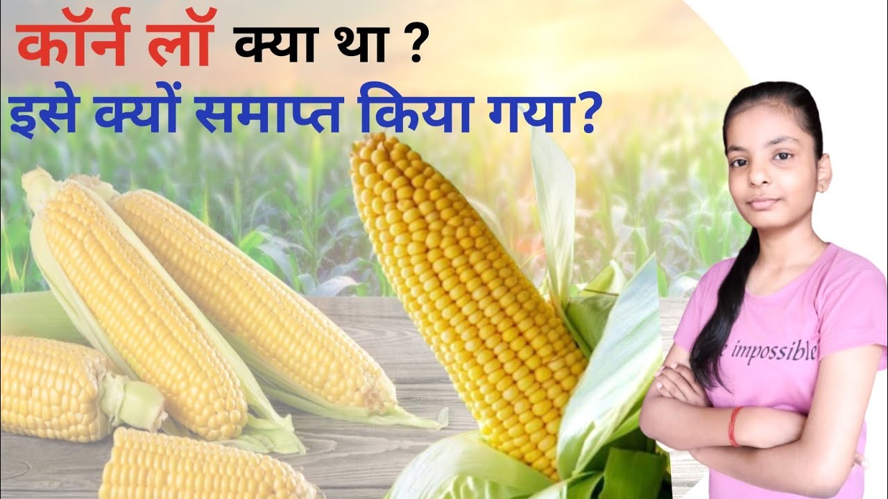कॉर्न लॉ क्या था What was Corn Law Why was it terminated Study