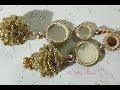 Make Designer LATKAN for Dupatta | LEHENGA | KURTI DIY USING LACE/FABRIC AT HOME