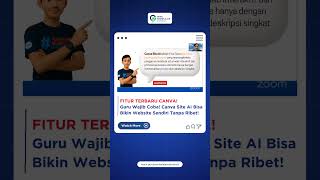 Guru Wajib Coba! Canva Site AI, Fitur Baru Canva yang Bisa Bikin Website Sendiri!