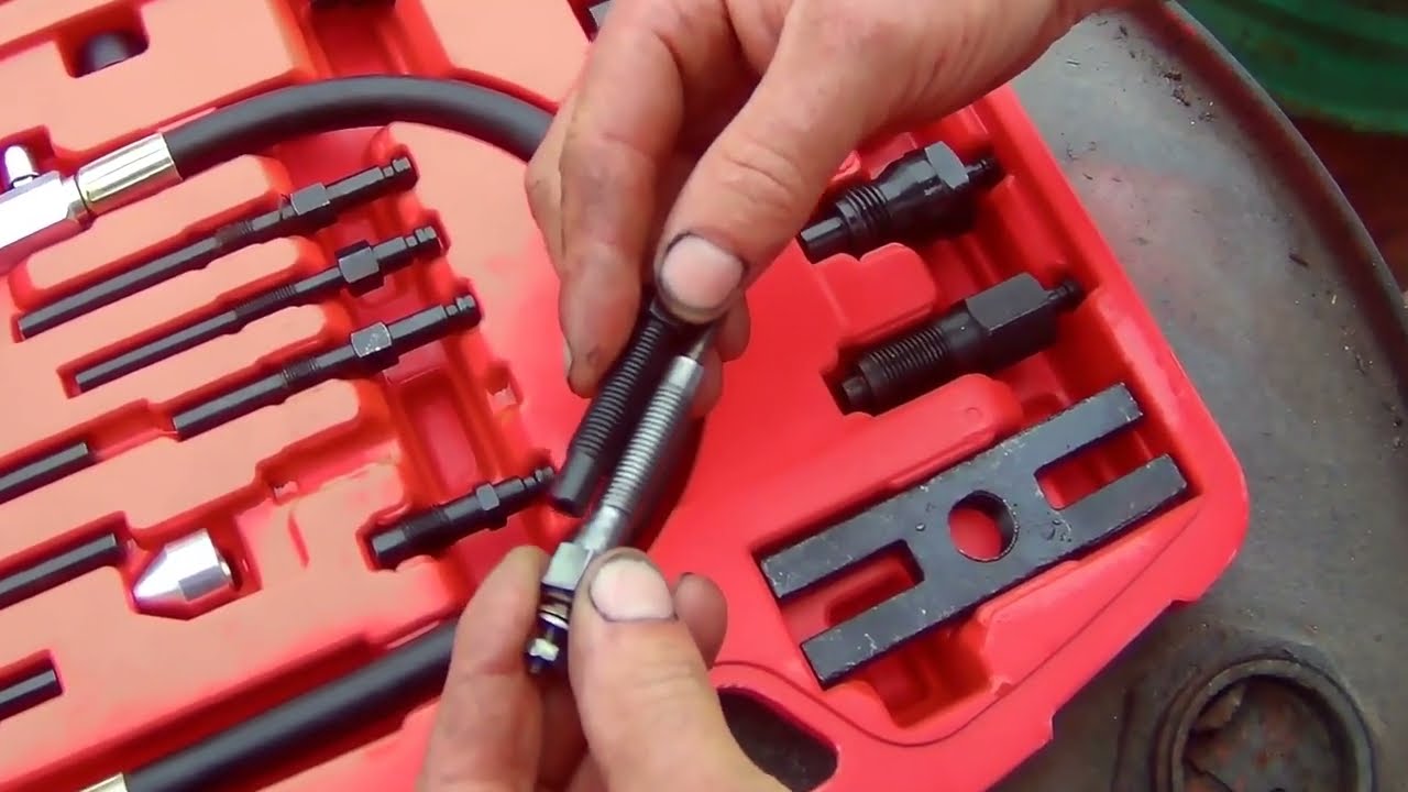 TU-15B Diesel Engine Cylinder Pressure Compression Tester Universal Meter Gauge Tool