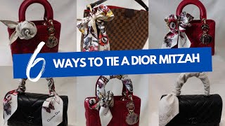 How to tie a Dior Mitzah Scarf (step-by-step)