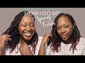 How I install Spring Twists - X-Pression Springy Afro Kinky Twists - REVIEW | MJ's Way