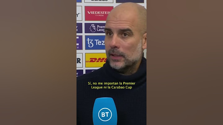 Pep Guardiola tira de ironía tras perder ante el Manchester United 👀 #premierleaguedazn