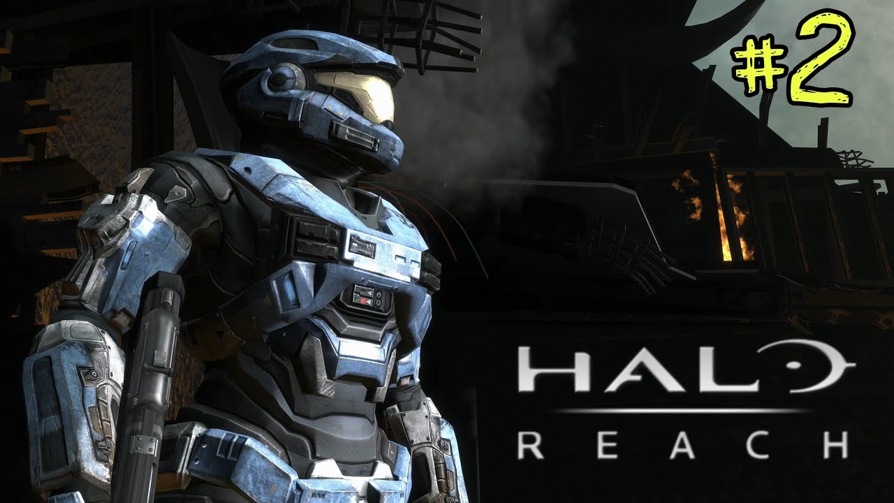 Halo Reach | Playthrough | Part 2 - Oni Sword Base - YouTube