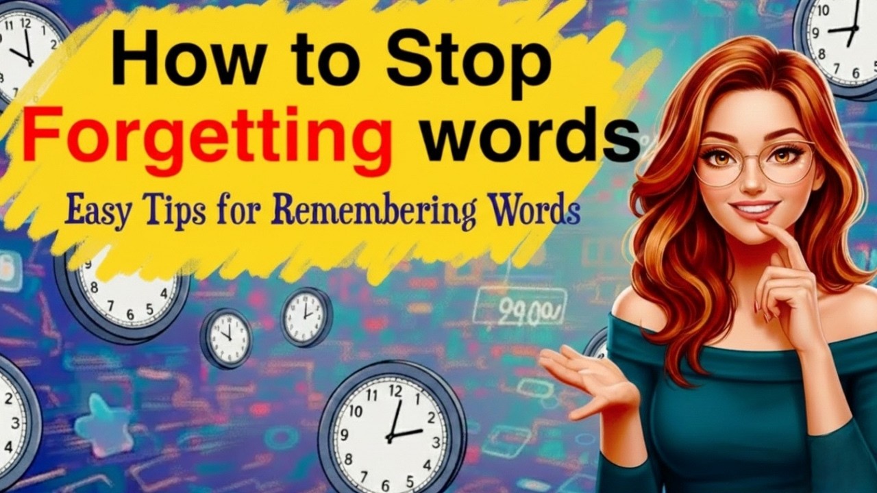 How to Stop Forgetting Words | Easy A1 Tips for Remembering Vocabulary | Learn English with Podcast