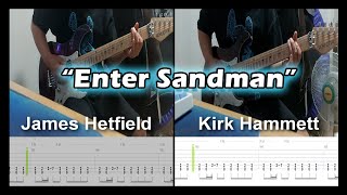 (tab) Metallica - Enter Sandman  Guitar Cover [stereo]