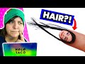 I Tried doing WEIRD Nail Art w/ Simply Nailogical Multichrome Holo Taco review