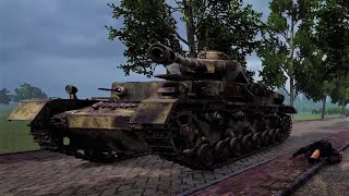 Slice of Post Scriptum: 1v1 on Multi-crew tanks [日本語字幕]