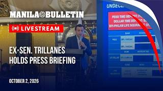 LIVE: Ex-Sen. Trillanes holds press briefing | Oct. 2