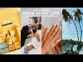 VLOG: back from Hawaii, catching up on my monthly habits, unboxing PR packages, thai food