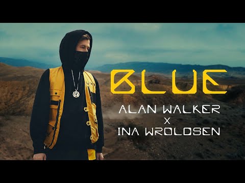 Alan Walker & Ina Wroldsen - Blue [Official Lyric Video]