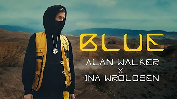 Alan Walker & Ina Wroldsen - Blue [Official Lyric Video]
